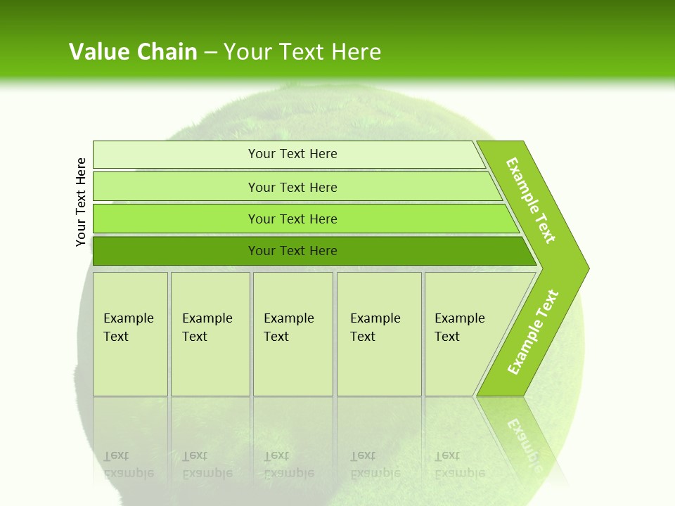 Grüne Erde PowerPoint Template