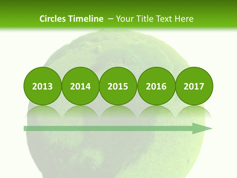 Grüne Erde PowerPoint Template