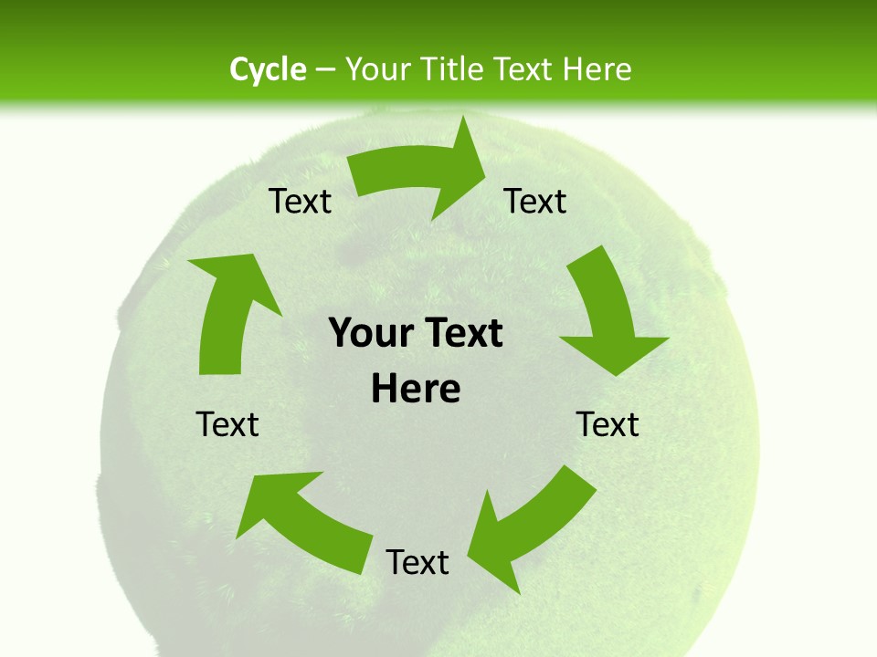 Grüne Erde PowerPoint Template