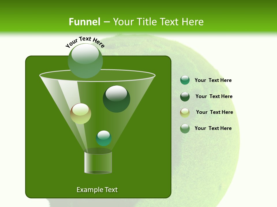 Grüne Erde PowerPoint Template