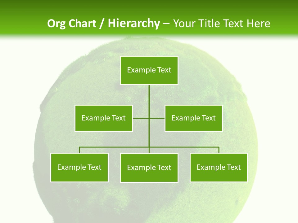 Grüne Erde PowerPoint Template