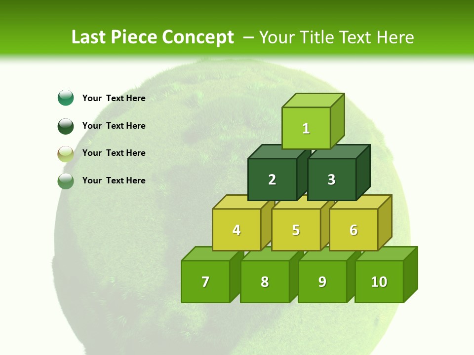 Grüne Erde PowerPoint Template