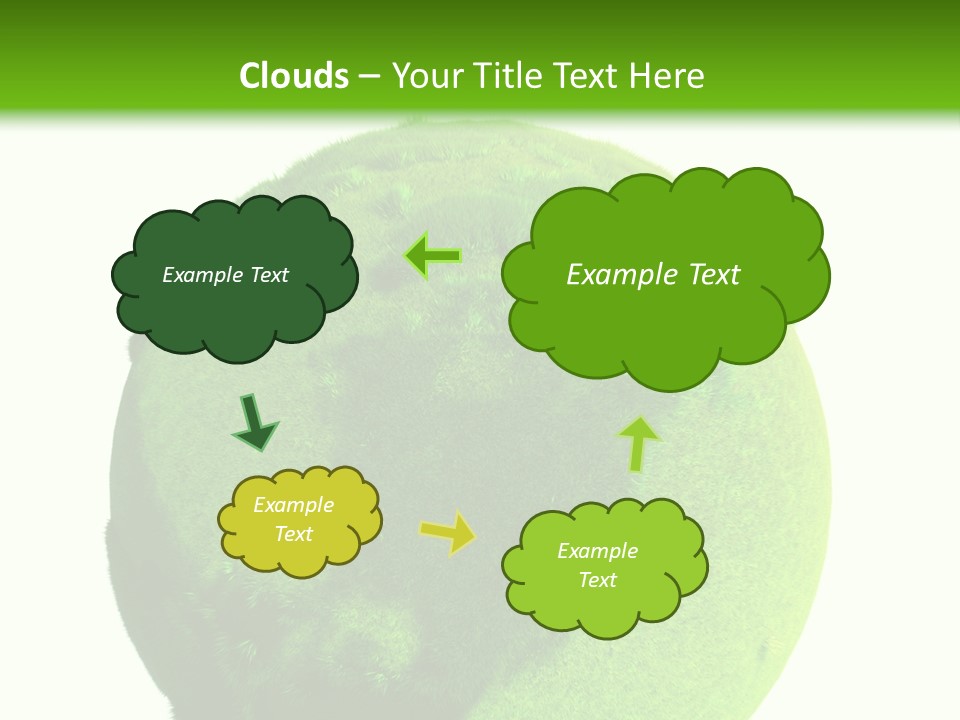 Grüne Erde PowerPoint Template