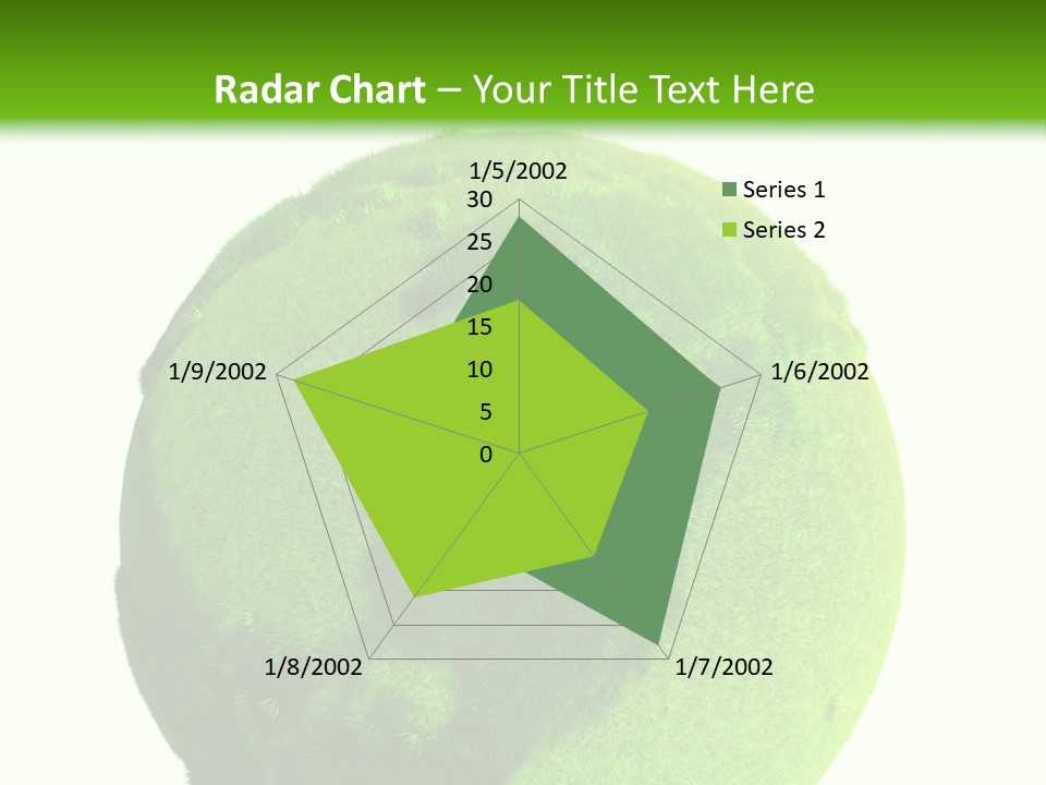 Grüne Erde PowerPoint Template