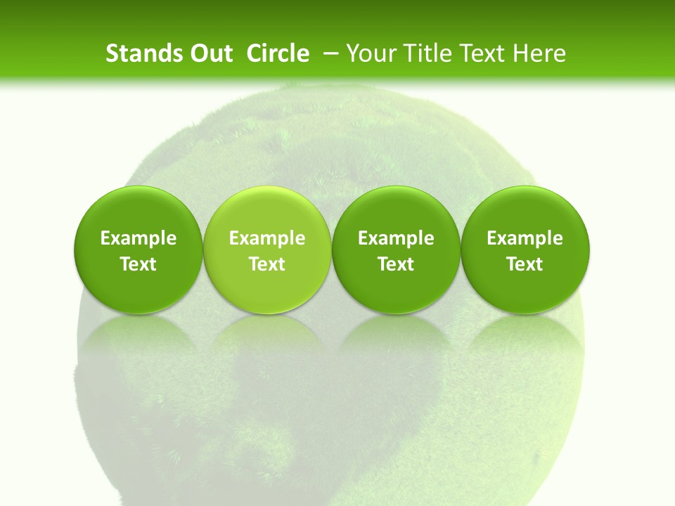 Grüne Erde PowerPoint Template