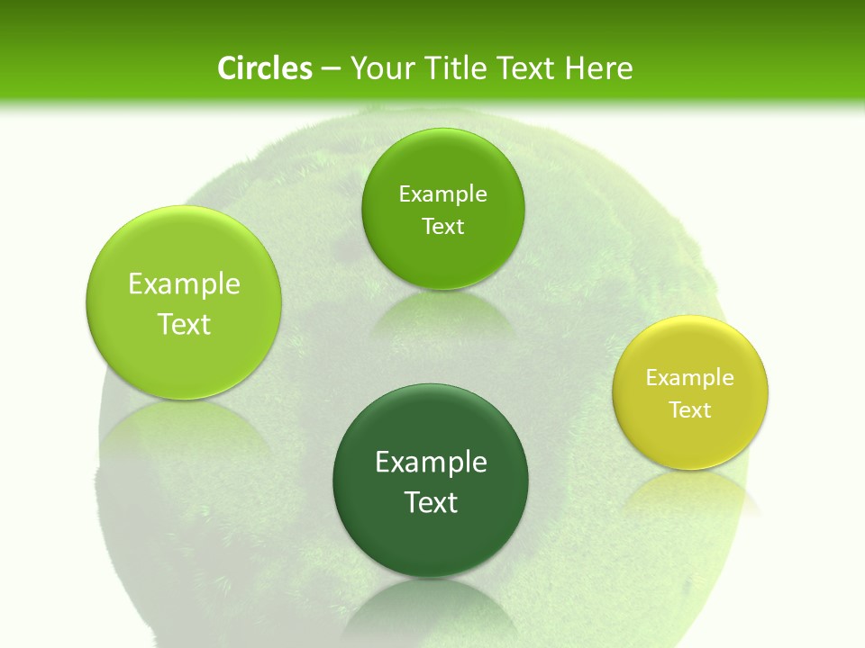 Grüne Erde PowerPoint Template