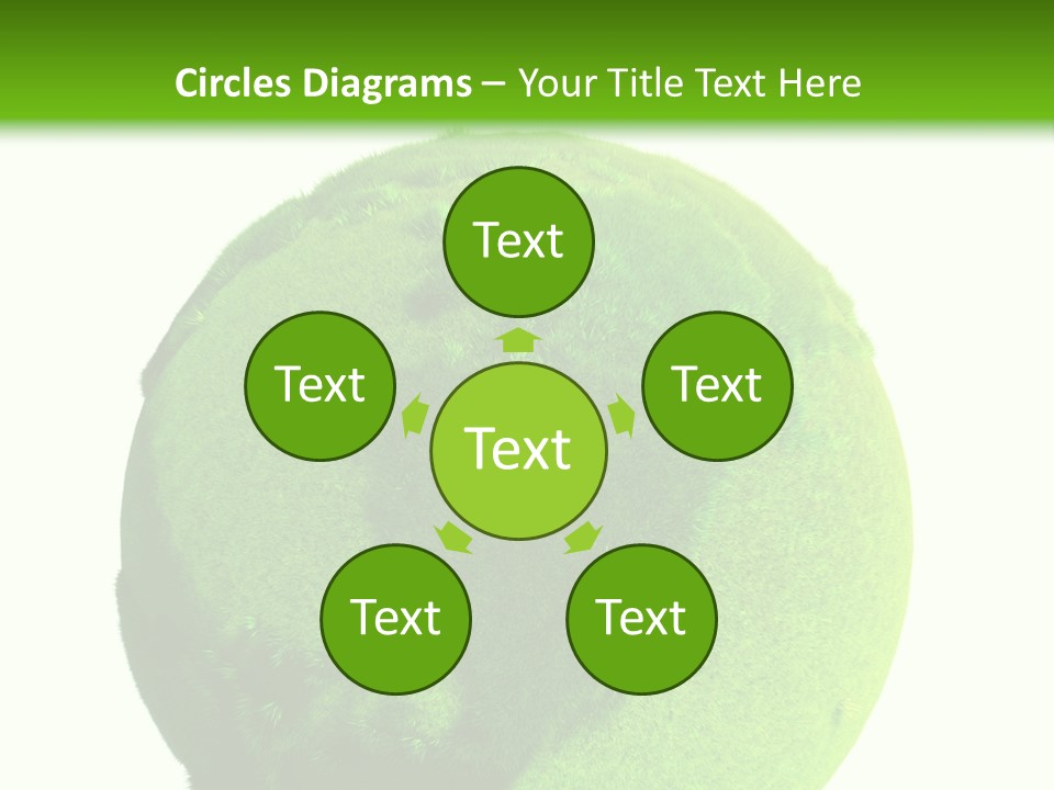 Grüne Erde PowerPoint Template