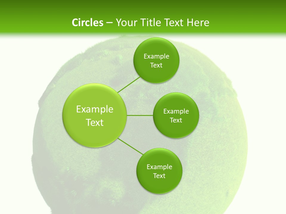 Grüne Erde PowerPoint Template
