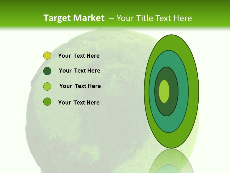 Grüne Erde PowerPoint Template