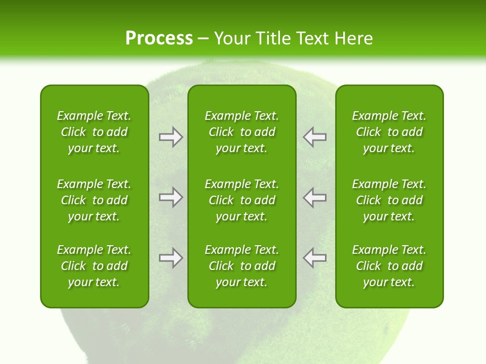 Grüne Erde PowerPoint Template