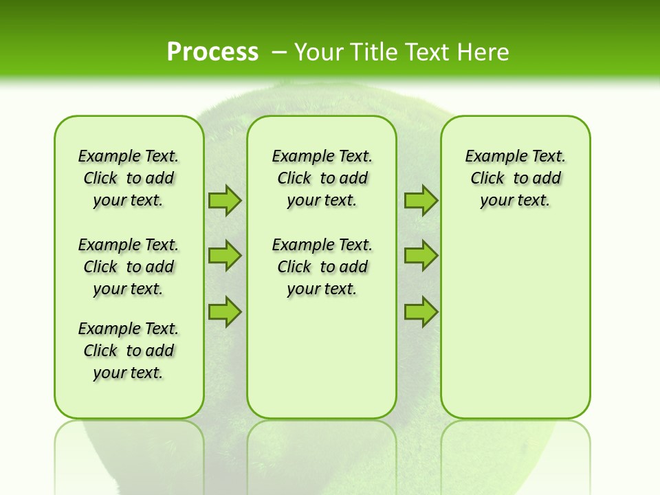 Grüne Erde PowerPoint Template