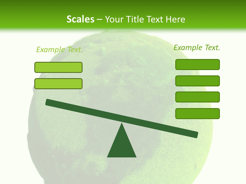 Grüne Erde PowerPoint Template