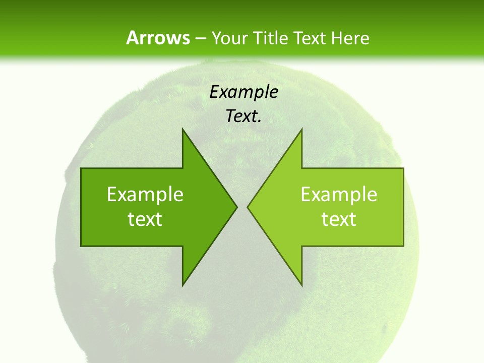 Grüne Erde PowerPoint Template