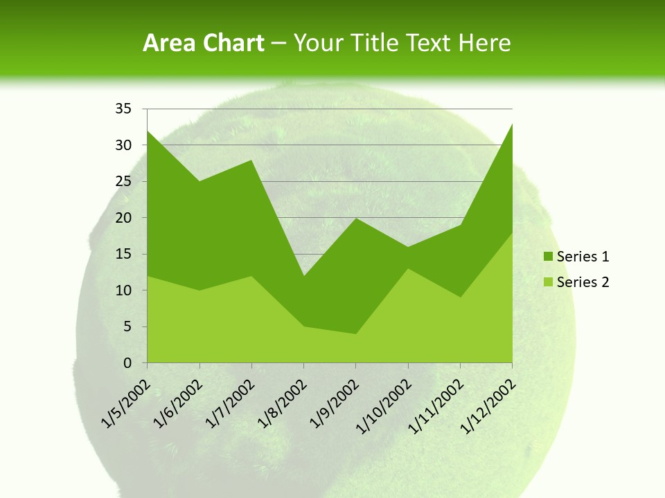 Grüne Erde PowerPoint Template