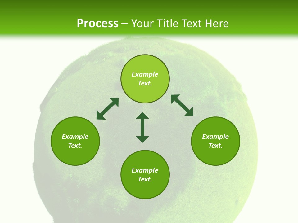 Grüne Erde PowerPoint Template