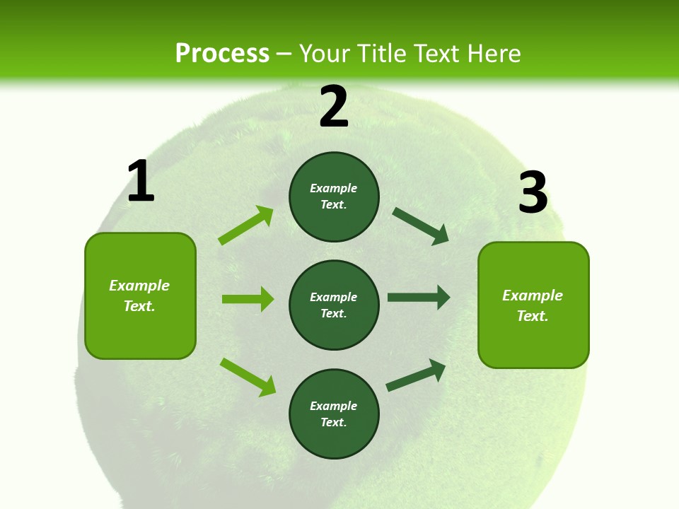 Grüne Erde PowerPoint Template