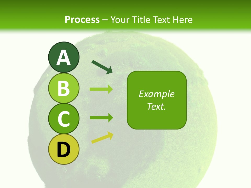 Grüne Erde PowerPoint Template