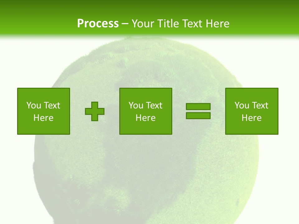 Grüne Erde PowerPoint Template