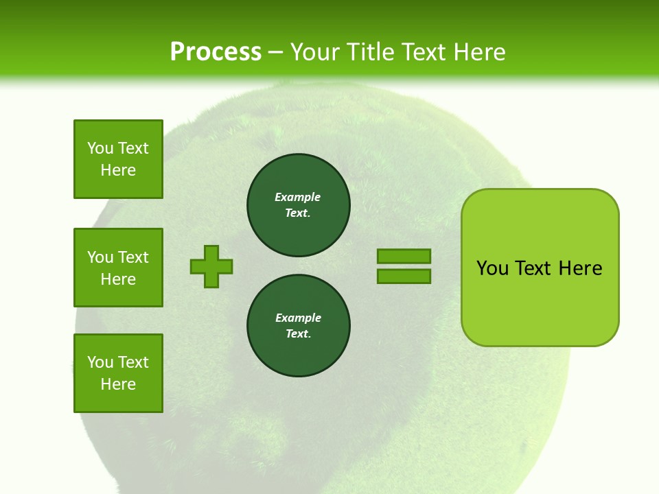 Grüne Erde PowerPoint Template