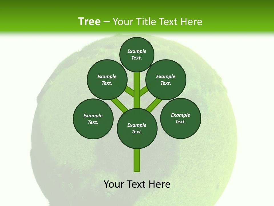 Grüne Erde PowerPoint Template