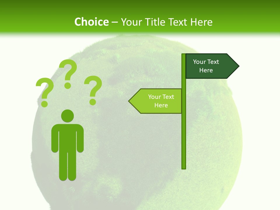Grüne Erde PowerPoint Template