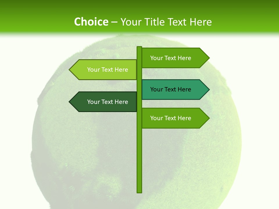 Grüne Erde PowerPoint Template