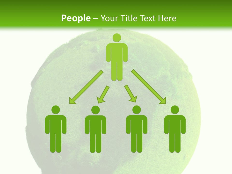 Grüne Erde PowerPoint Template