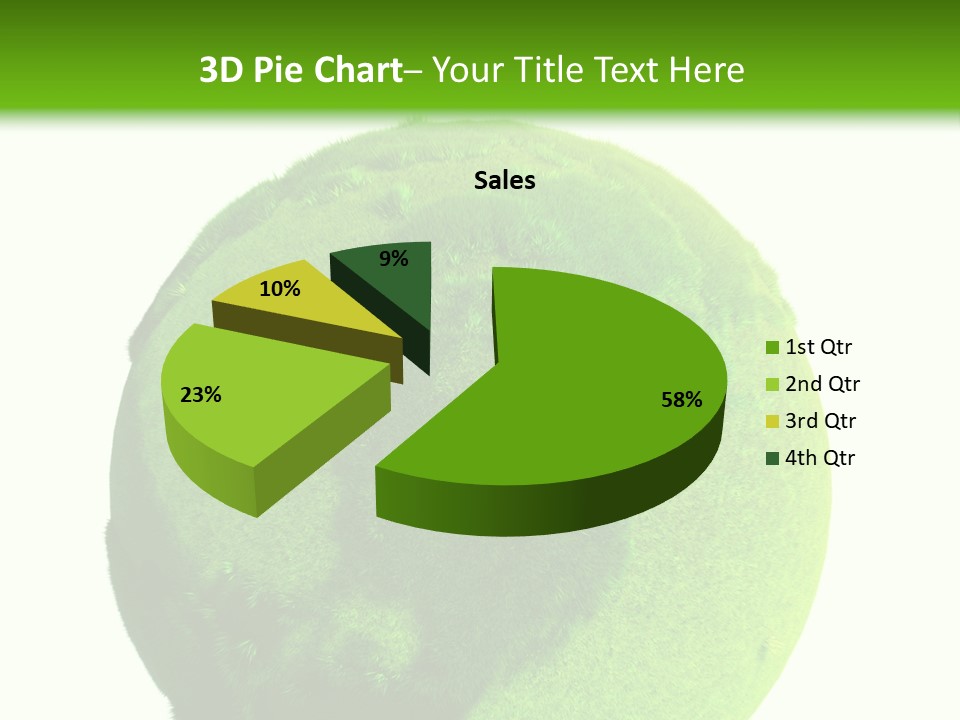 Grüne Erde PowerPoint Template