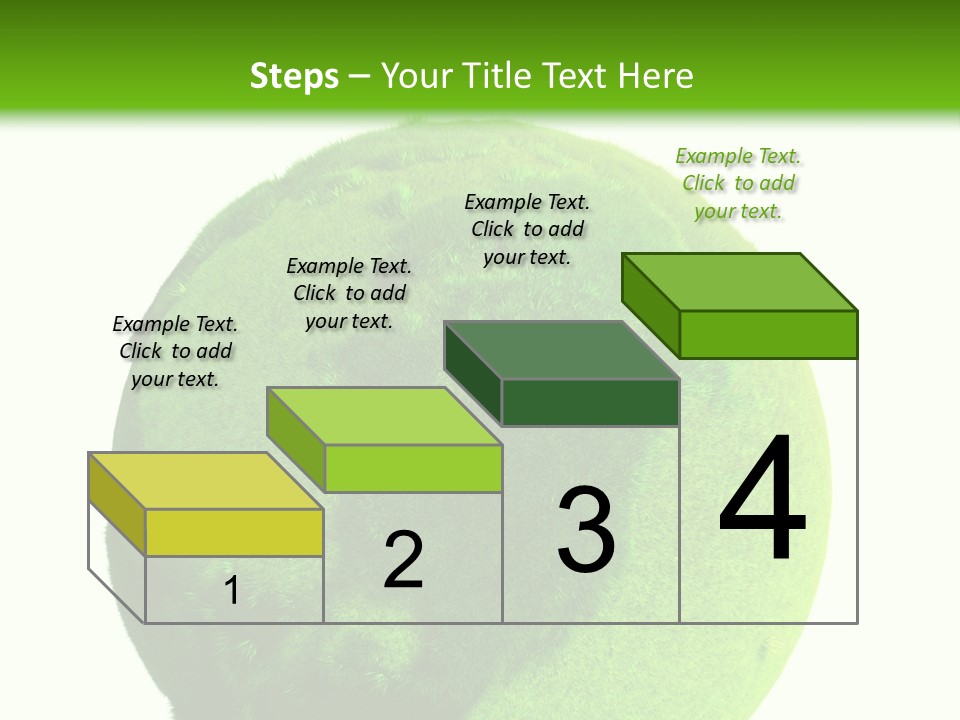 Grüne Erde PowerPoint Template