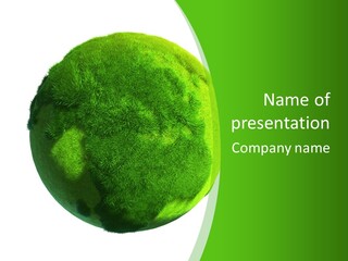 Green Earth PowerPoint Template