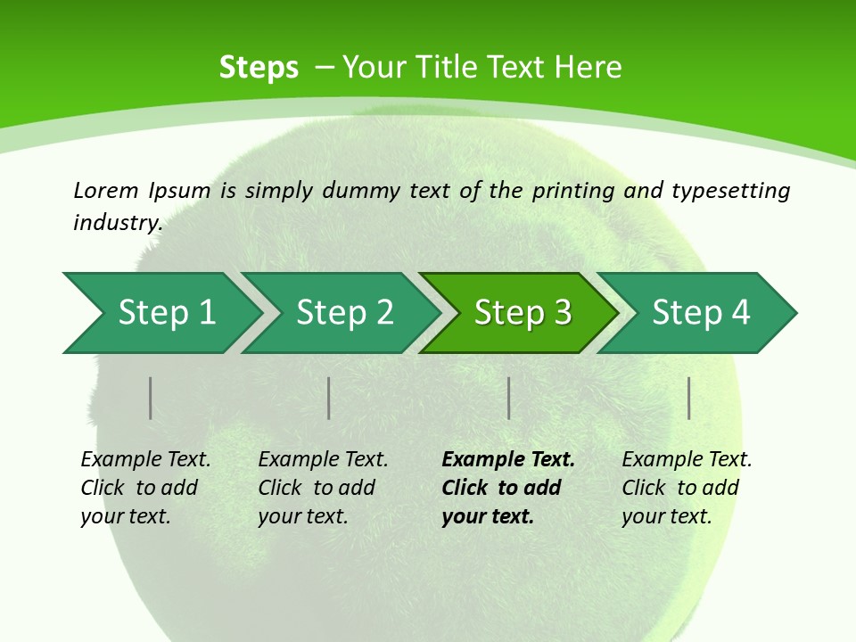 Green Earth PowerPoint Template