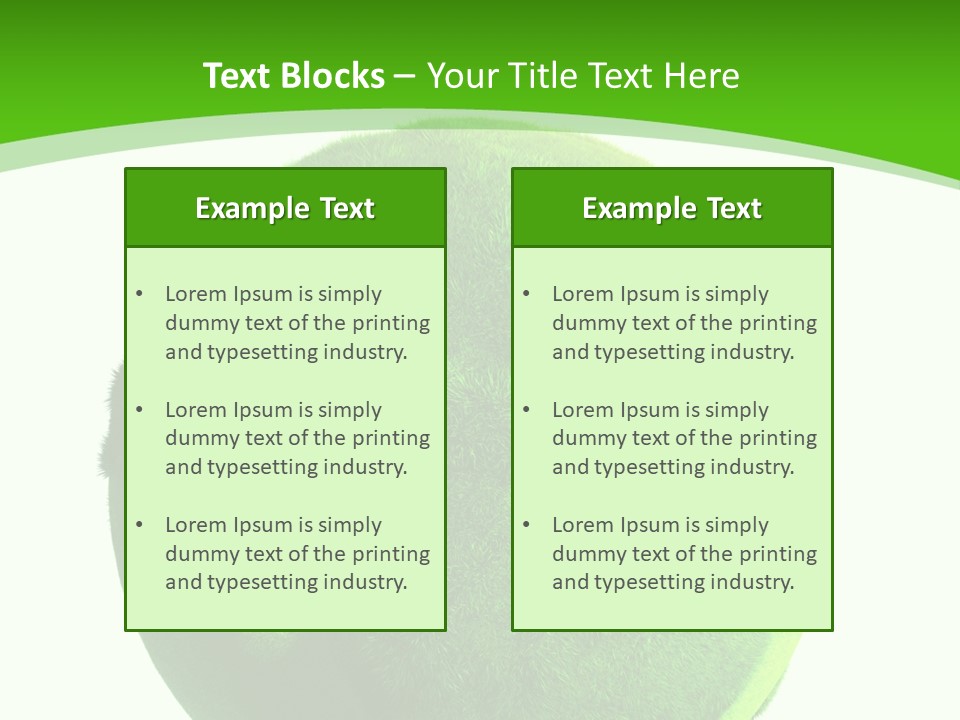 Green Earth PowerPoint Template