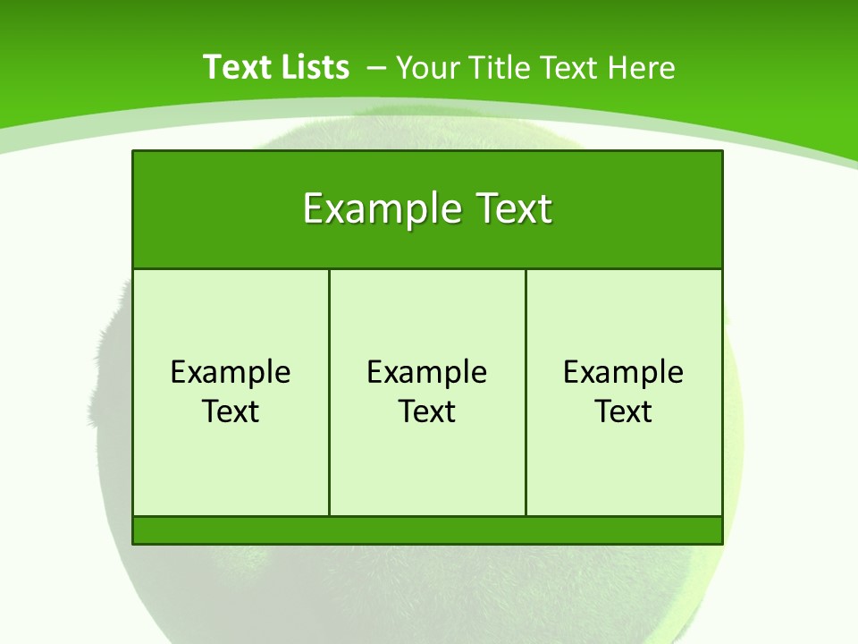 Green Earth PowerPoint Template