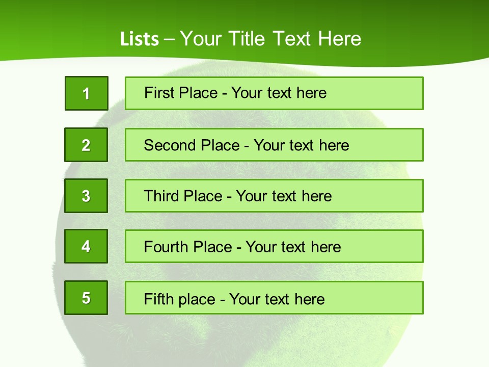 Green Earth PowerPoint Template