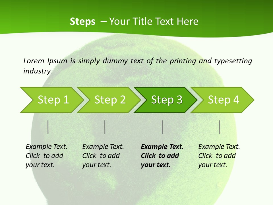 Green Earth PowerPoint Template