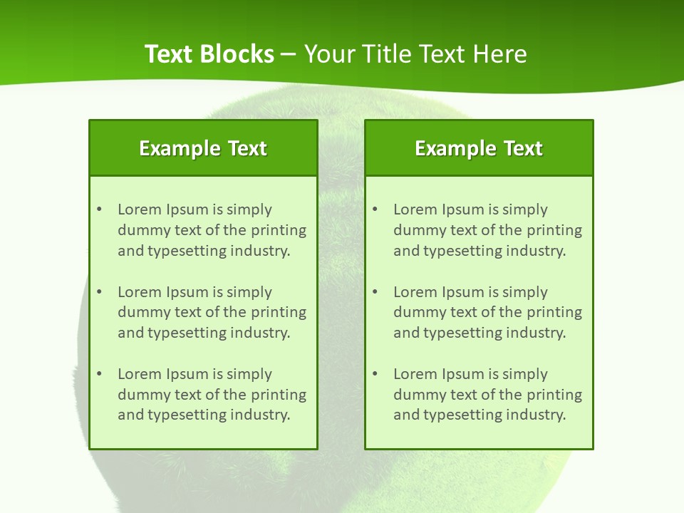 Green Earth PowerPoint Template