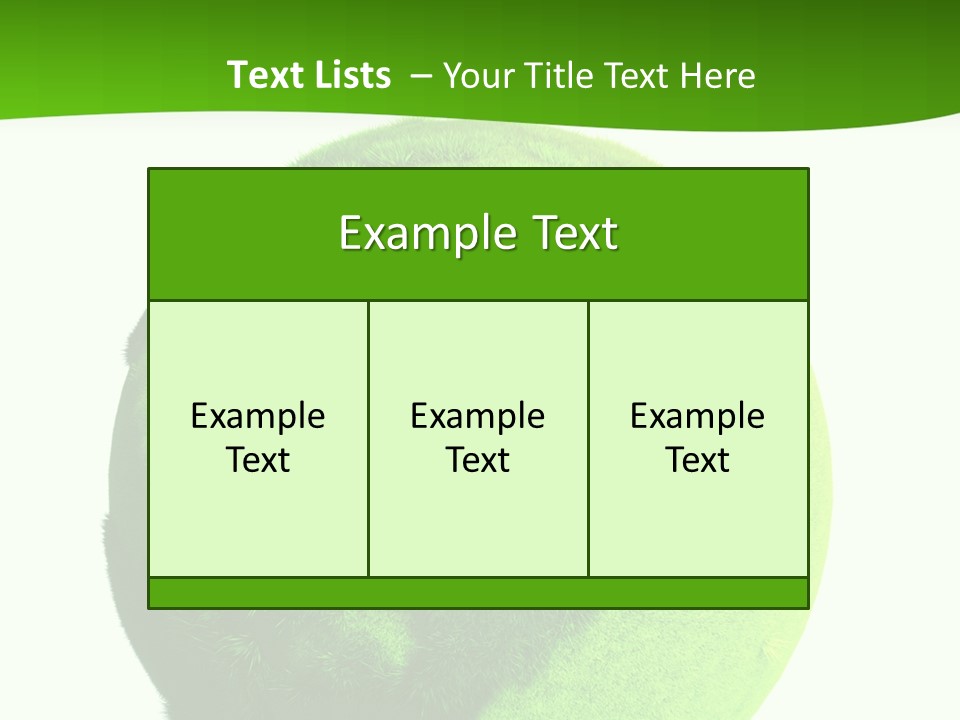 Green Earth PowerPoint Template