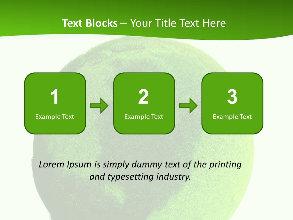 Green Earth PowerPoint Template