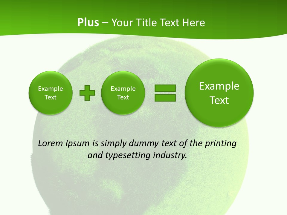 Green Earth PowerPoint Template