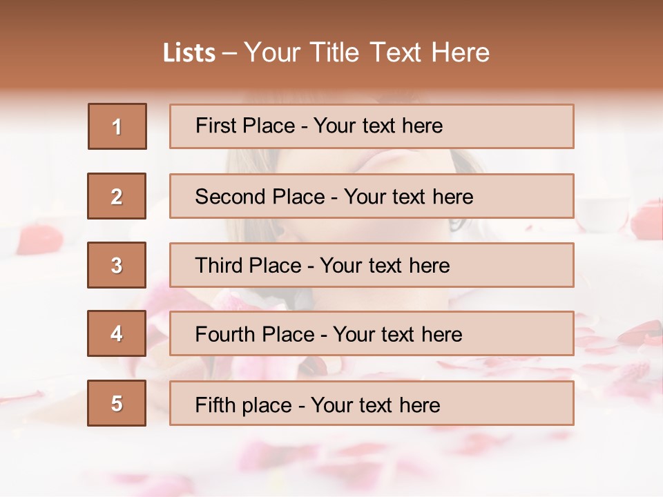 Milk Bath PowerPoint Template