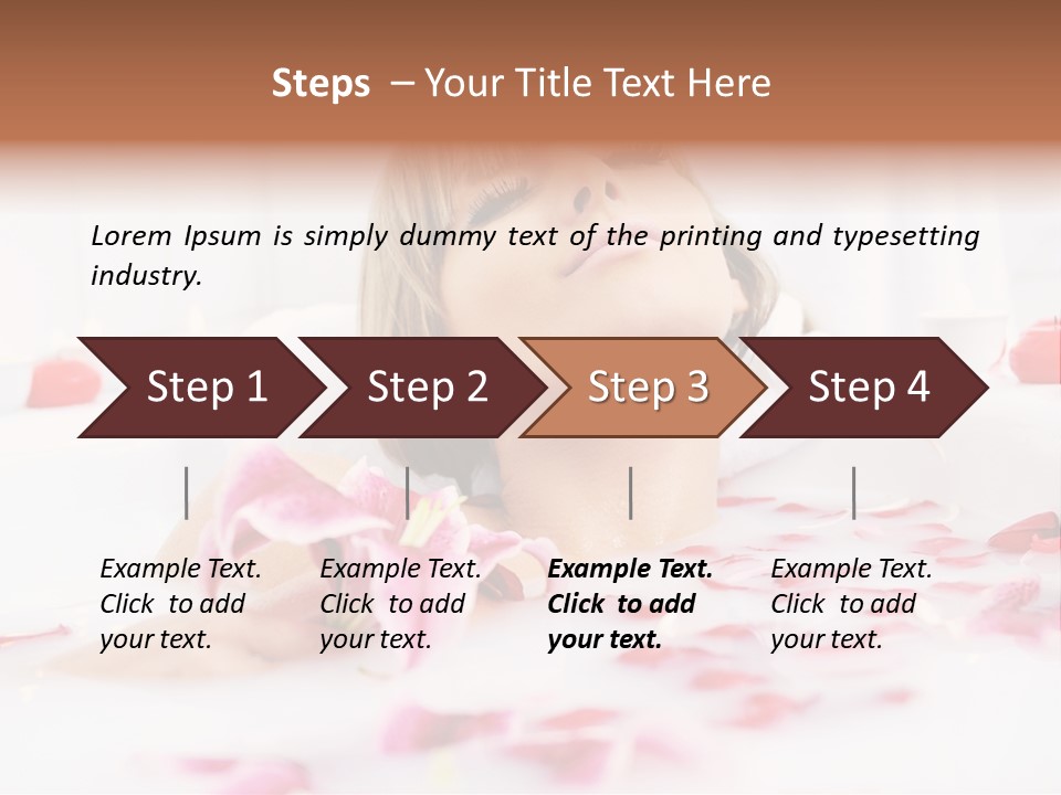 Milk Bath PowerPoint Template