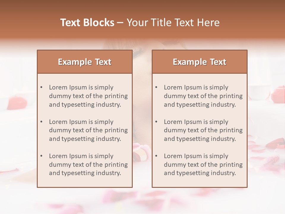 Milk Bath PowerPoint Template