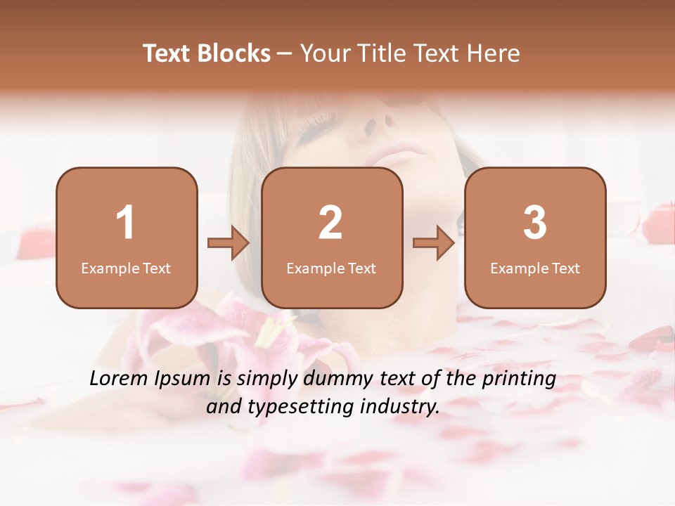 Milk Bath PowerPoint Template