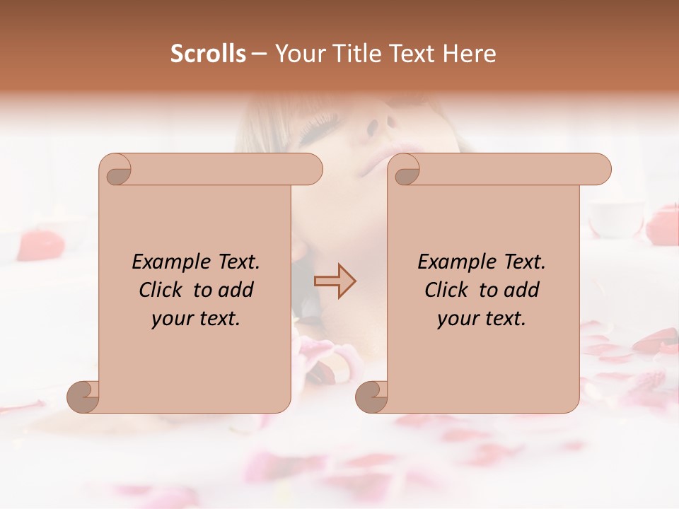 Milk Bath PowerPoint Template