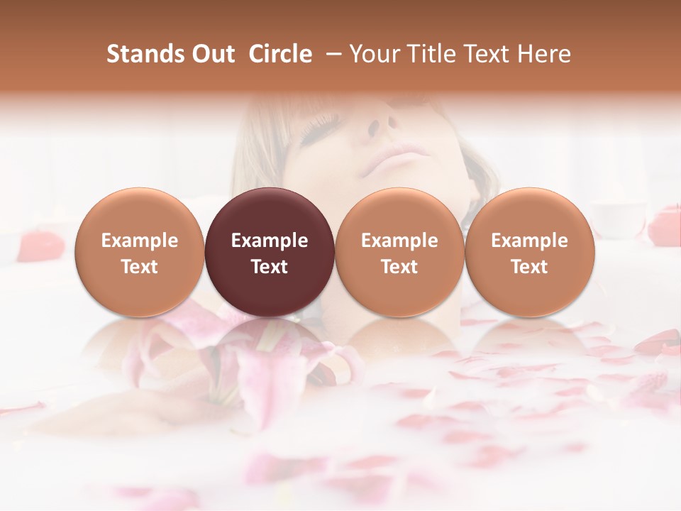 Milk Bath PowerPoint Template