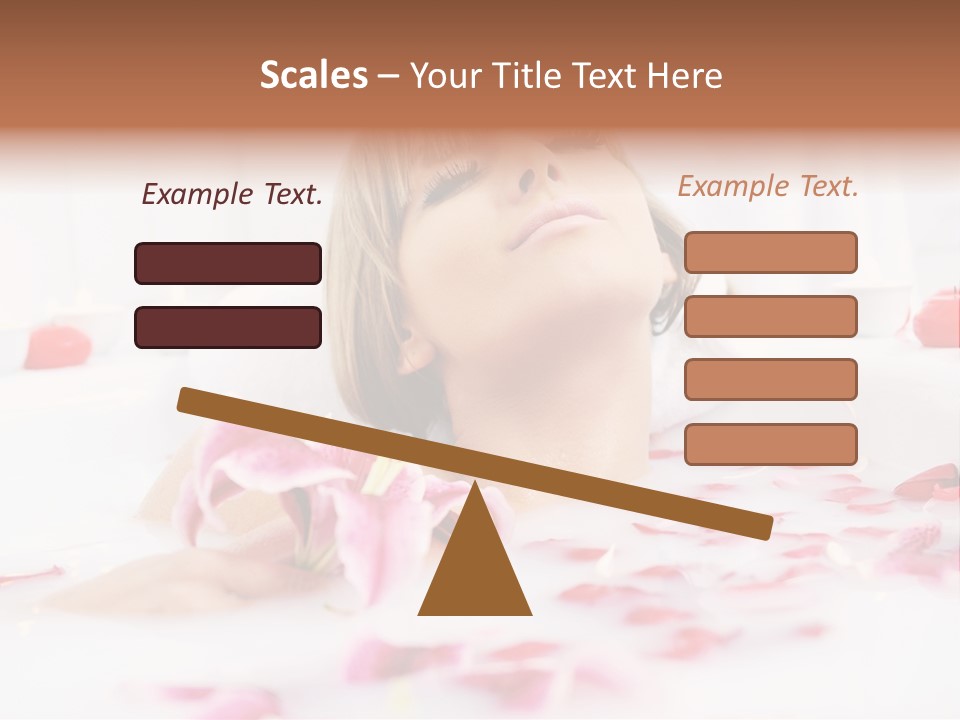 Milk Bath PowerPoint Template