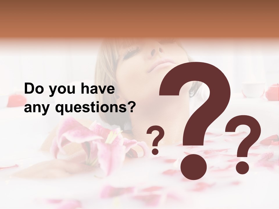 Milk Bath PowerPoint Template