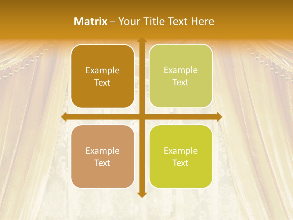 Curtain Luxury PowerPoint Template