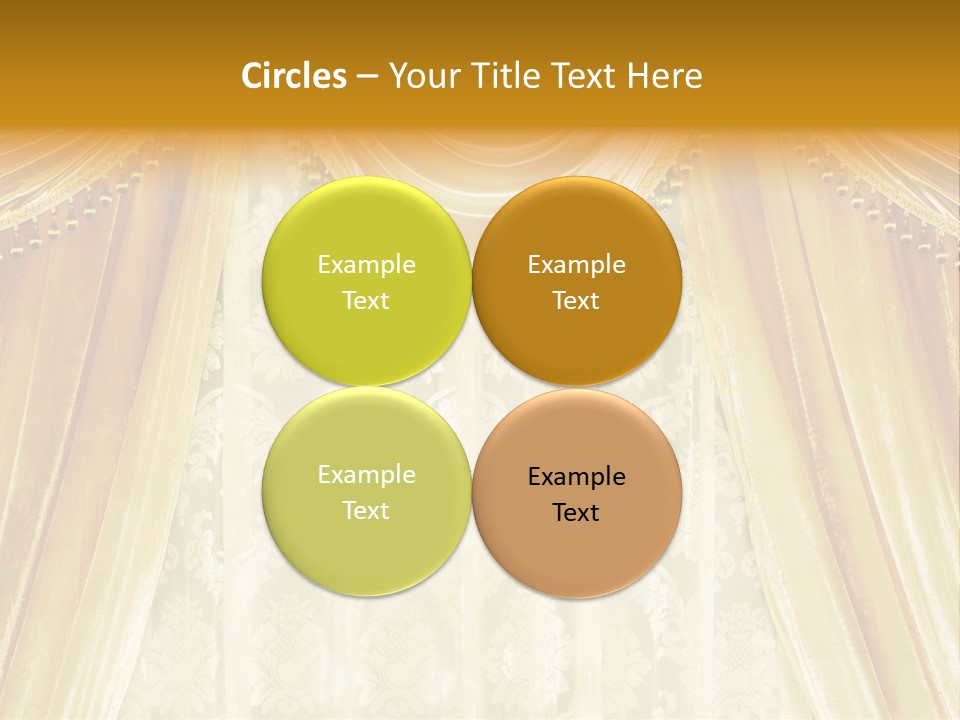 Curtain Luxury PowerPoint Template