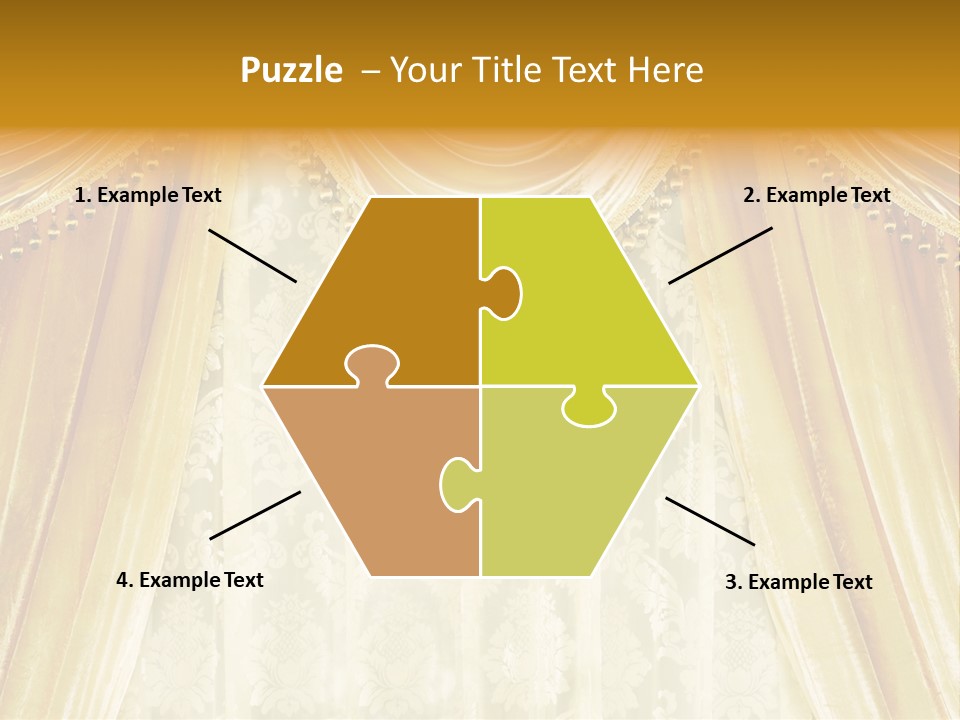 Curtain Luxury PowerPoint Template